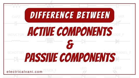 active and passive components ppt|Difference between Active components and Passive .